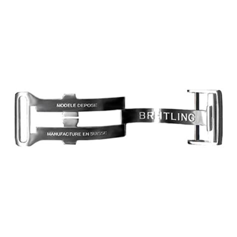 Breitling 22/20mm Straps for Deployment Buckle